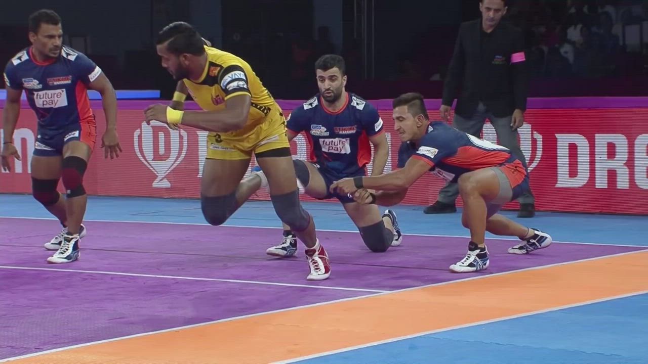 Pro Kabaddi Highlights 2019 Telugu Titans VS Bengal Warriors 25