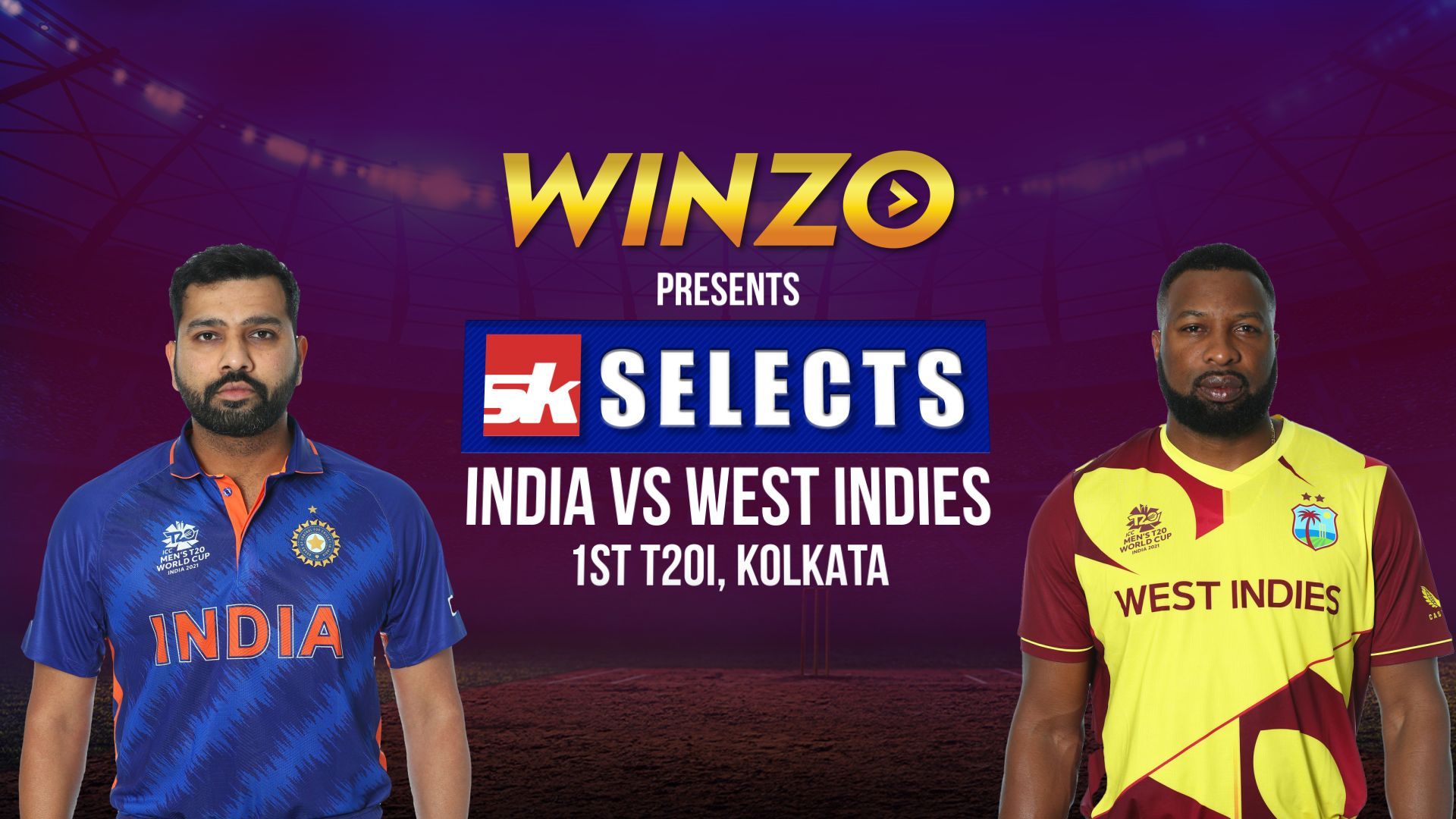 WinZO presents SK Selects 1st T20I, India vs West Indies, Preview and Fantasy XI | Rohit vs Holder
