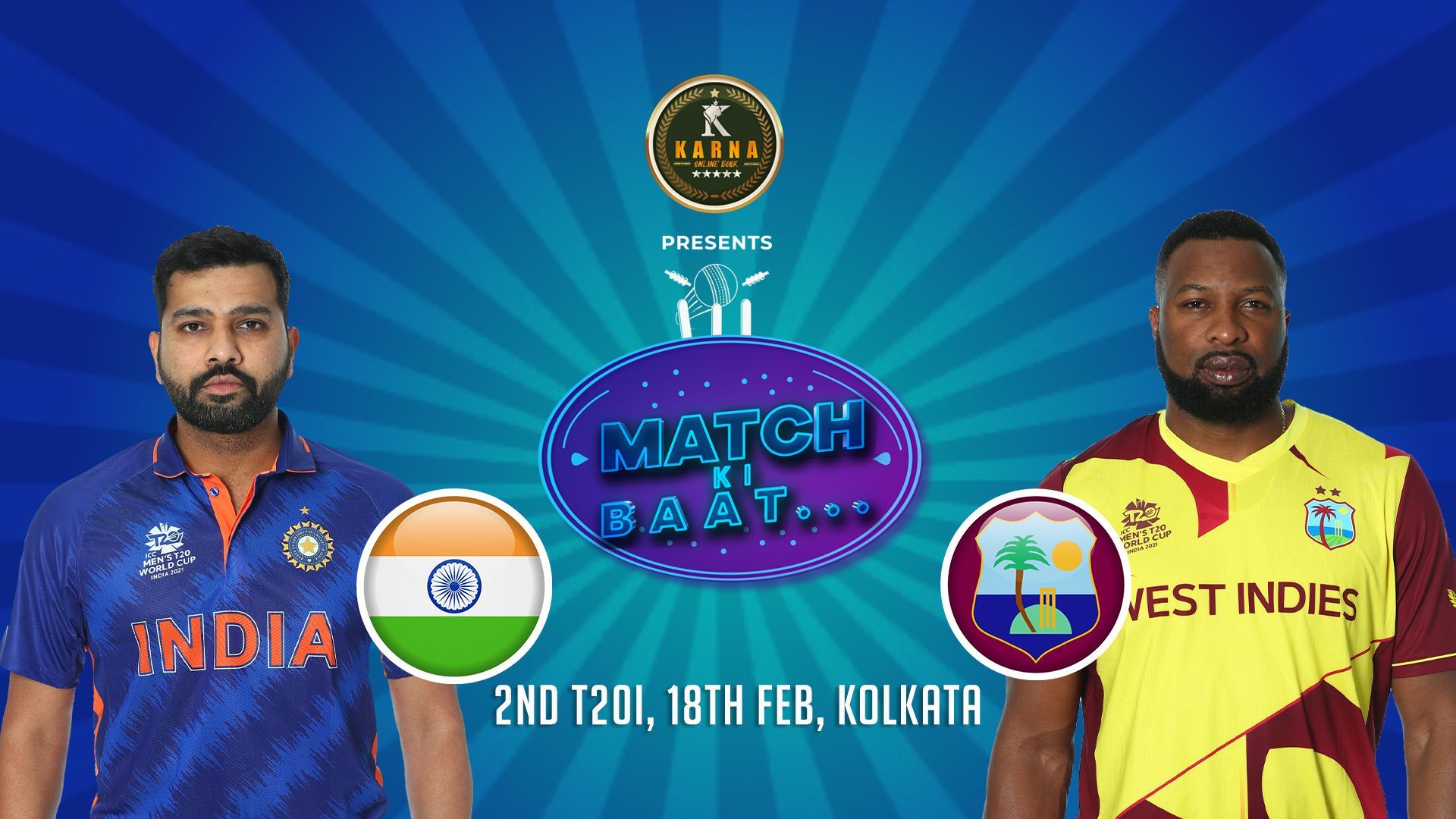 Karnabook Presents Sportskeeda Match Ki Baat 2nd T20I Preview, India vs West Indies
