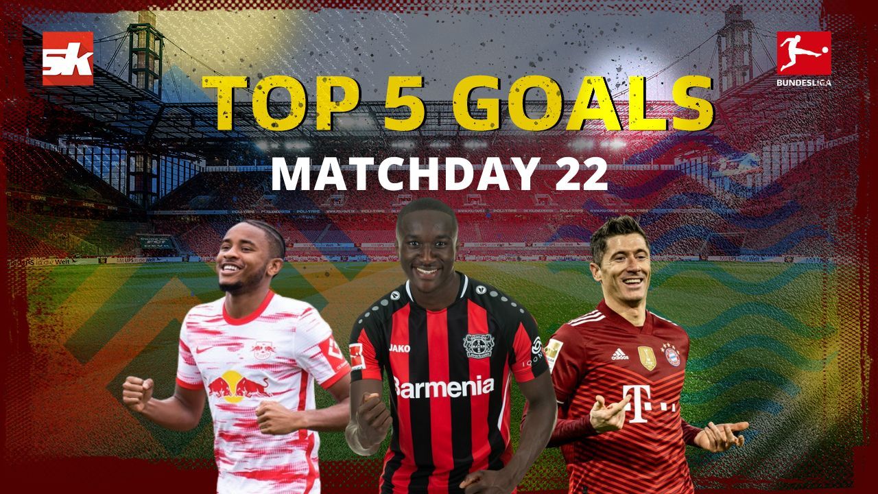 TOP 5 Goals - Bundesliga Matchday 22