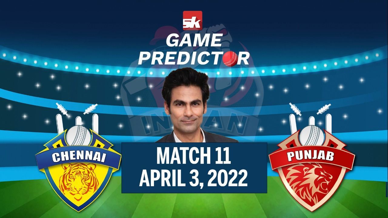 IPL 2022: CSK vs PBKS | SK Game Predictor ft. Mohammad Kaif | Match 11