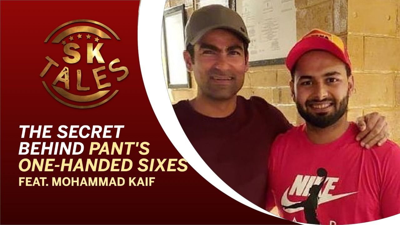 The Secret Behind Pant's One Hand Sixes | Feat. Mohammad Kaif | SK Tales