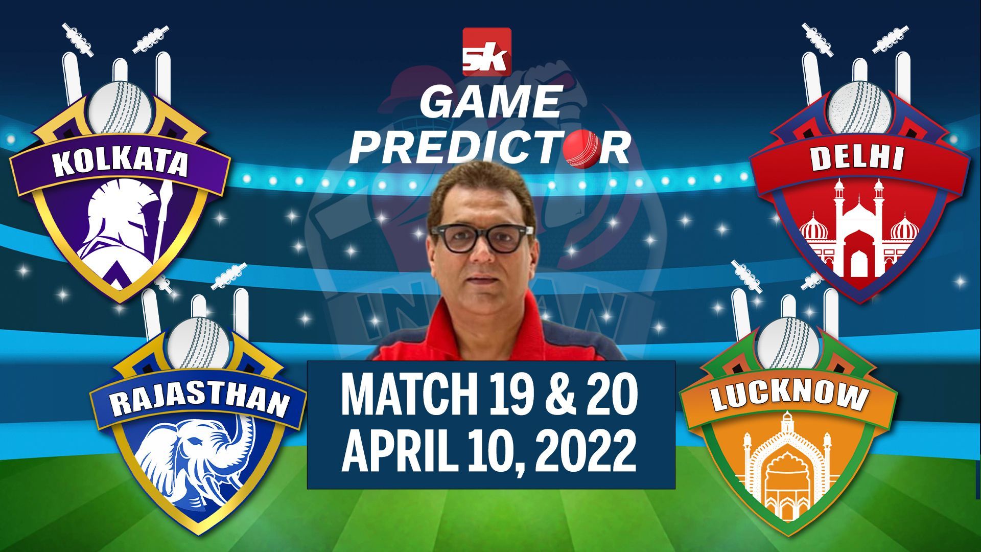 IPL 2022: KKR vs DC | RR vs LSG | SK Game Predictor ft. Vivek Razdan | Shreyas Iyer | Pant | Rahul