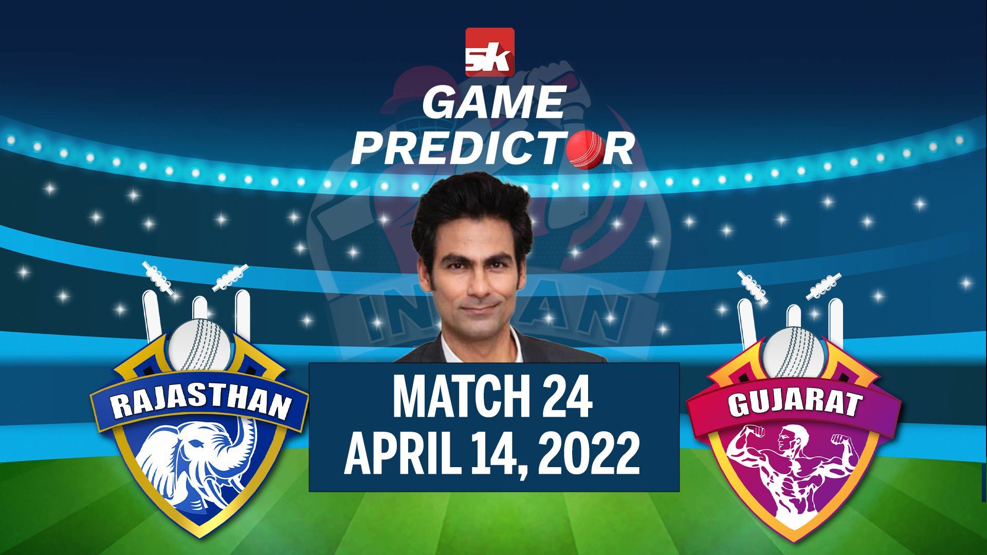IPL 2022: RR vs GT | SK Game Predictor ft. Mohammad Kaif | Hardik Pandya | Sanju Samson