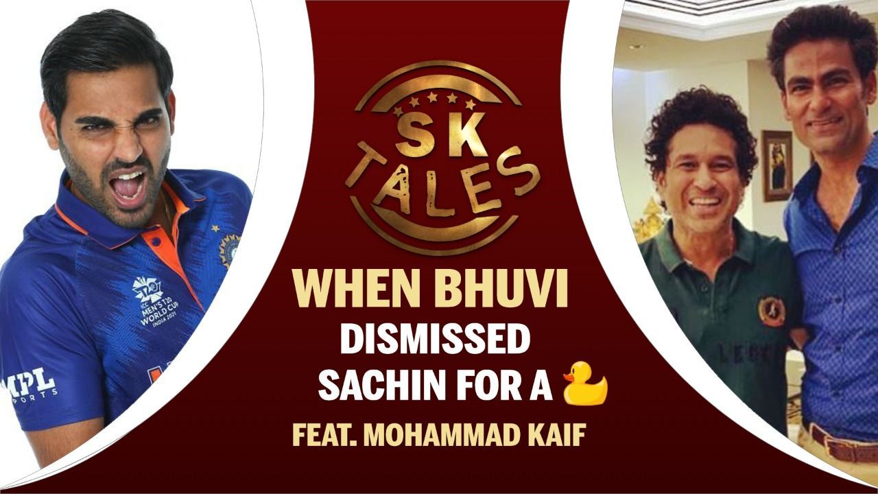 IPL 2022: When Bhuvi dismissed Sachin for a duck | Ft. Mohammad Kaif | SK Tales | Bhuvneshwar Kumar | Sachin Tendulkar