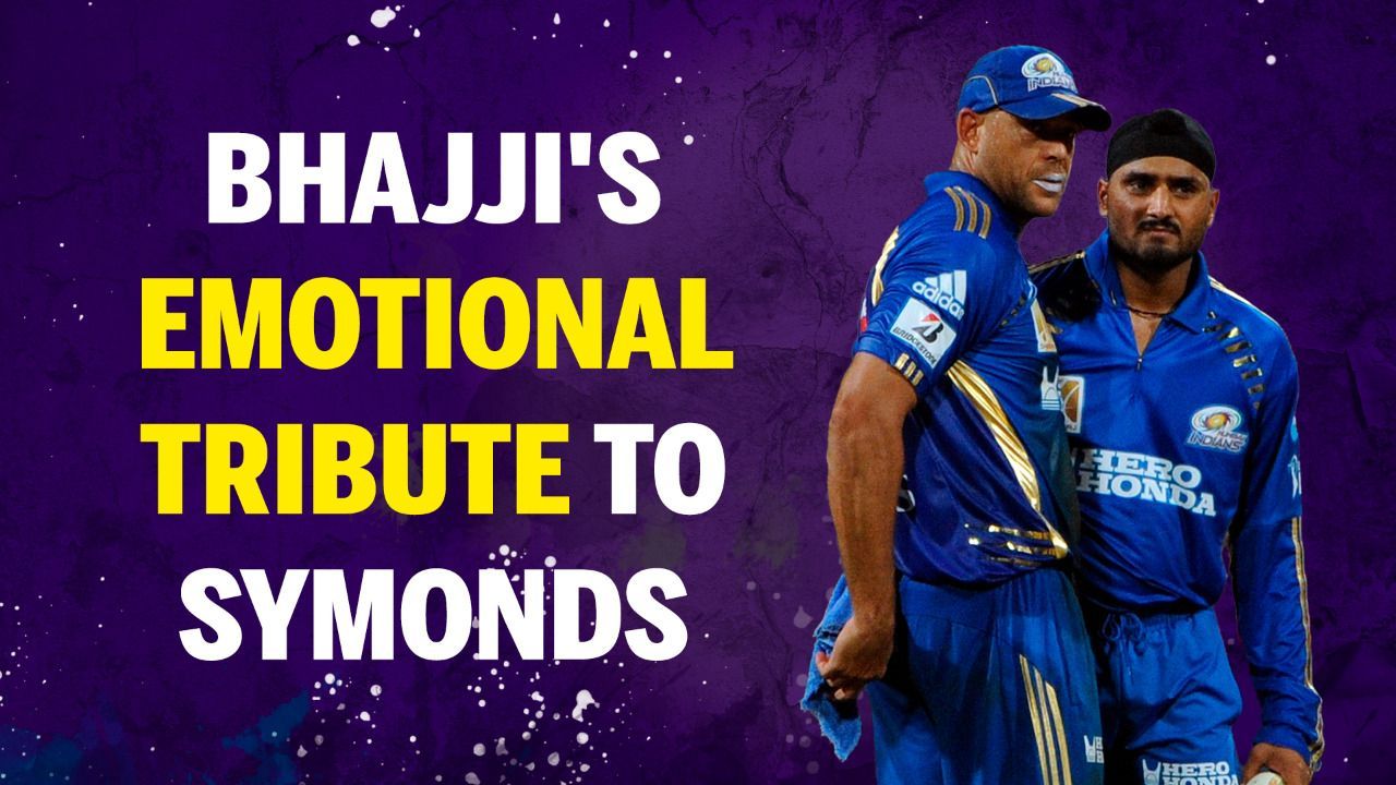 Harbhajan Singh's Emotional Tribute to Andrew Symonds | RIP Andrew Symonds