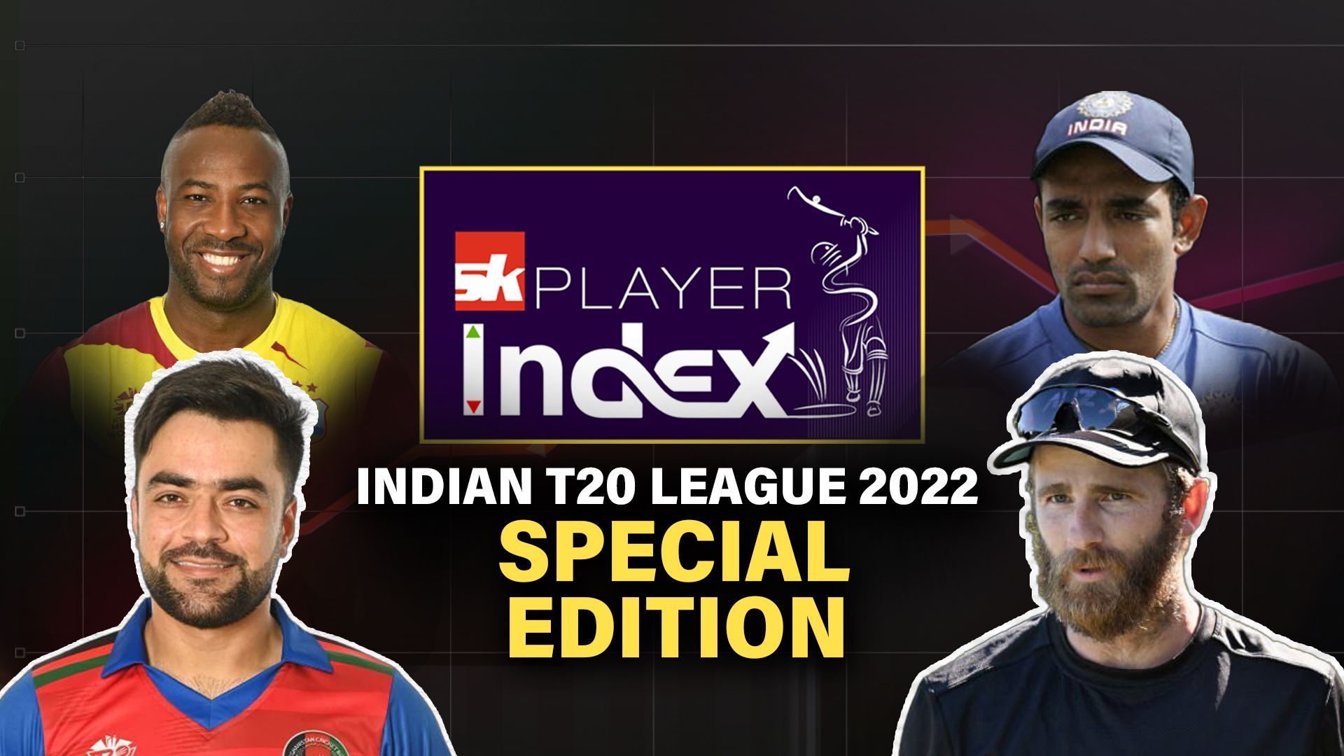 Binomo SK Player Index | Gainers & Losers from the Indian T20 League 2022 |Rashid|Russell|Williamson