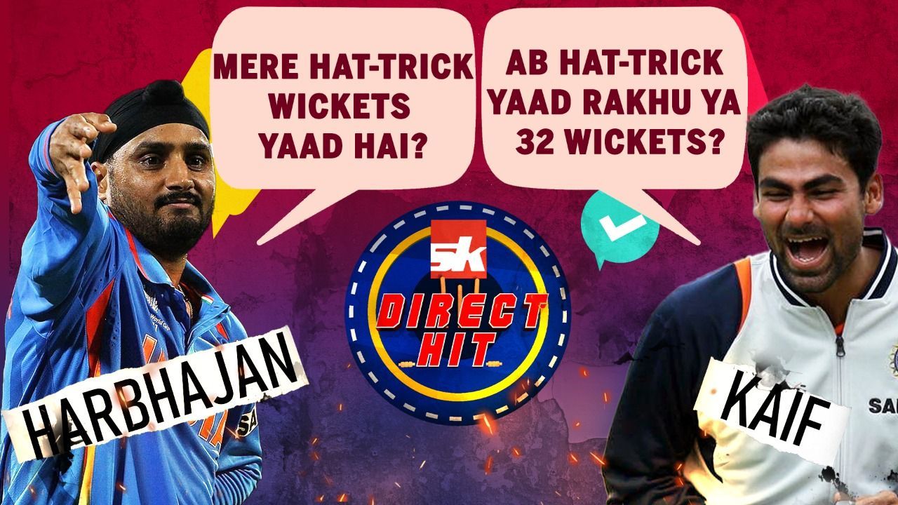 IPL 2022: Bhajji & Kaif Test Each Other About Their Careers | SK Direct Hit