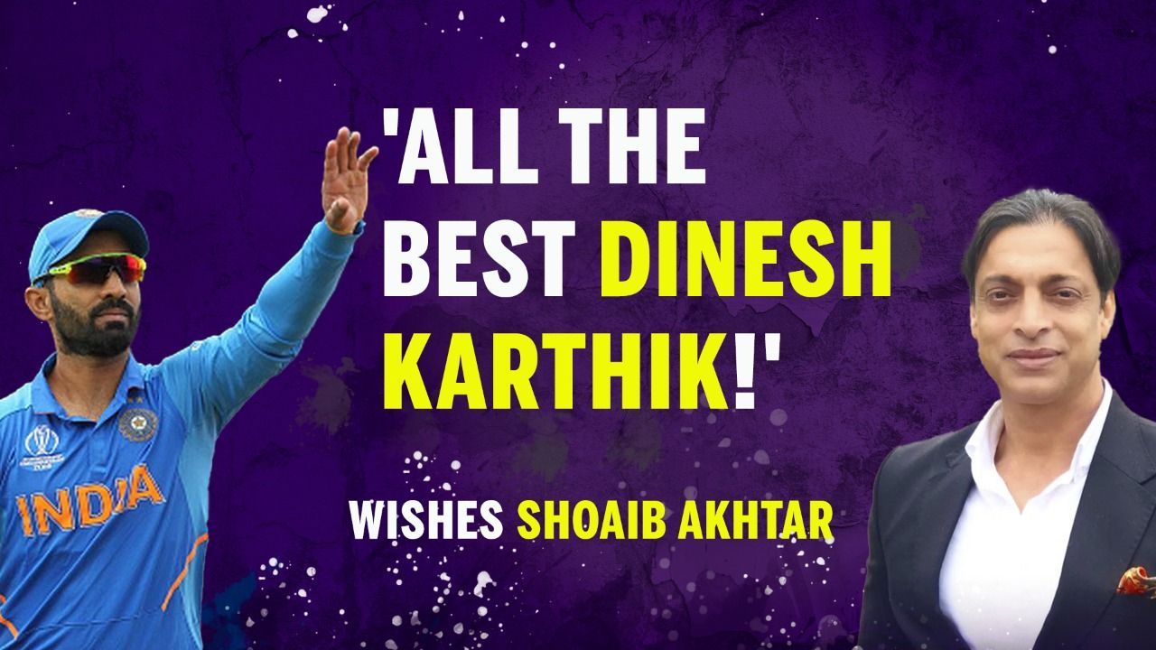 IPL 2022: Shoaib Akhtar Wishes Dinesh Karthik 'All The Best!' | RCB | IND vs SA |