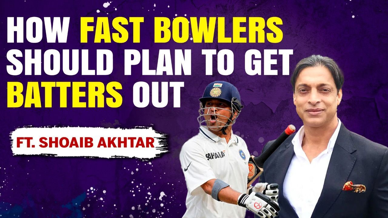 How Fast Bowlers Should Plan To Get Batters Out ft. Shoaib Akhtar