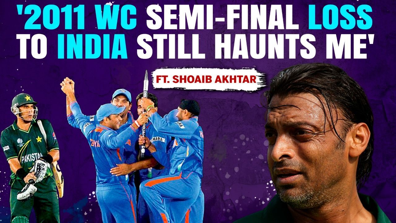 '2011 WC Semi-Final Loss To India Sill Haunts Me' Ft. Shoaib Akhtar | Sachin Tendulkar| Virender Sehwag