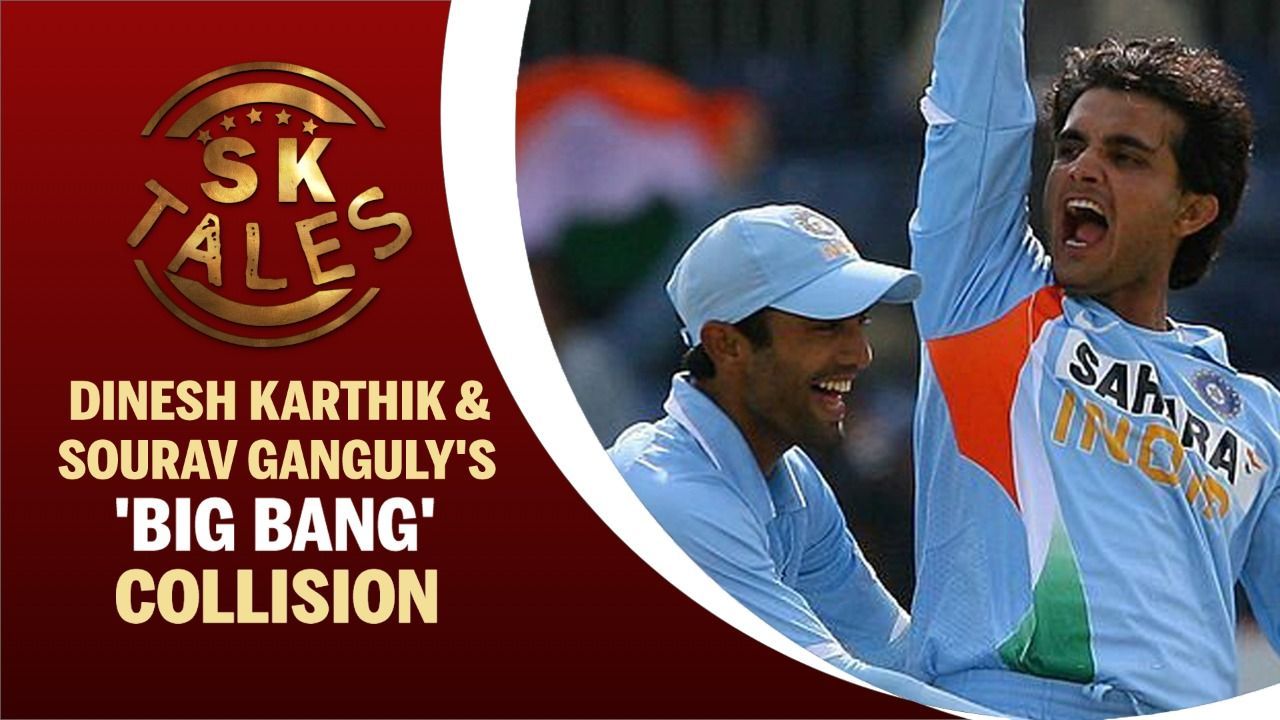 Dinesh Karthik & Sourav Ganguly's Big Bang Collision | SK Tales | IND vs PAK | Champions Trophy 2004