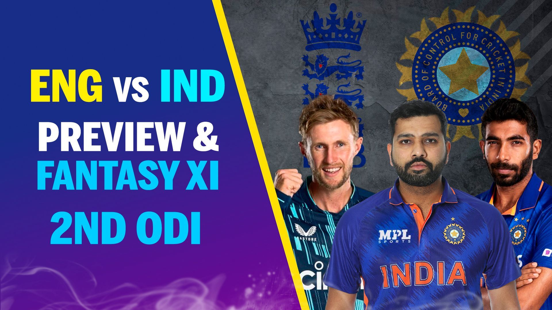 #ENGvIND: 2nd ODI Match Preview & Fantasy XI | Virat Kohli | Ben Stokes