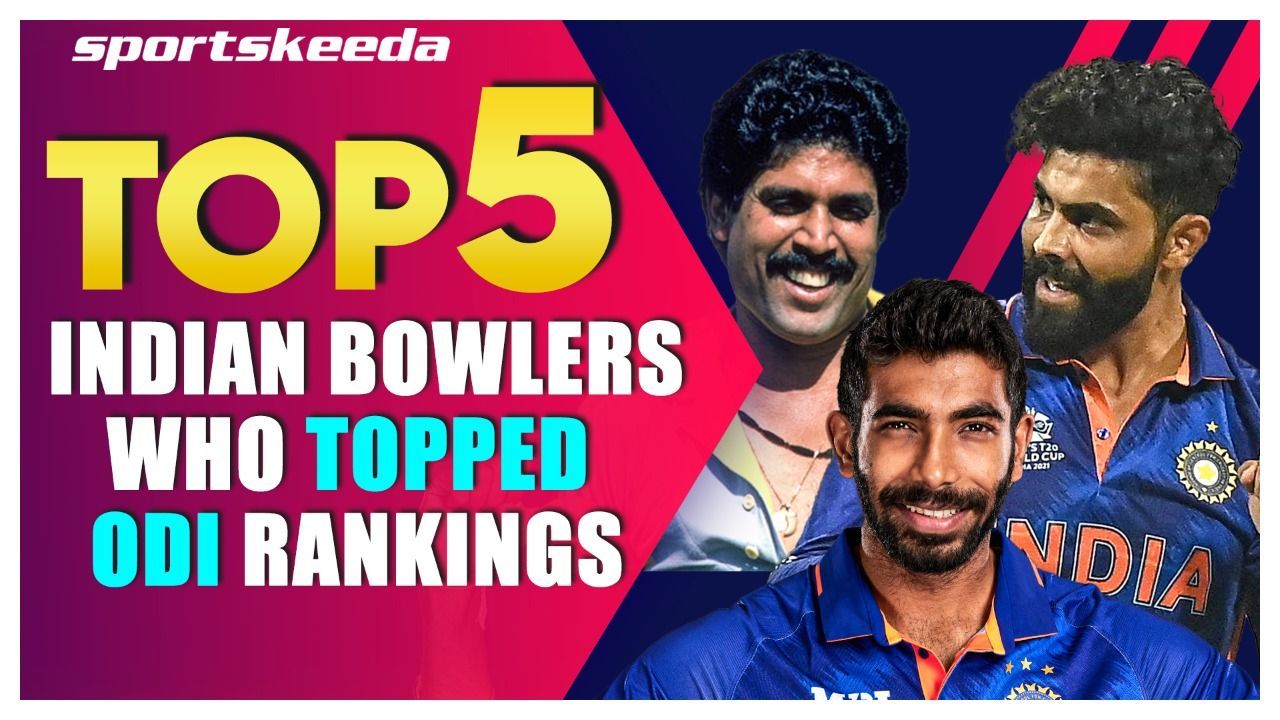 Top 5 Indian Bowlers Who Topped ODI Rankings | Jasprit Bumrah | Ravindra Jadeja | Kapil Dev | ICC