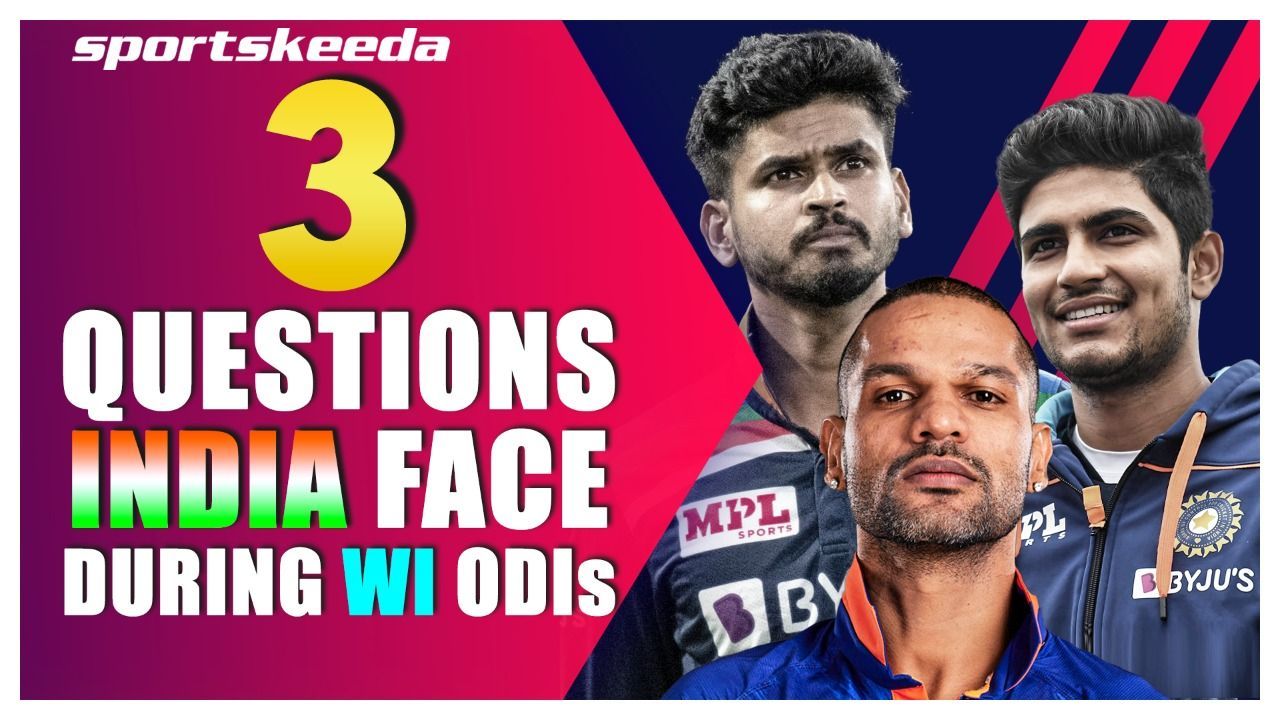 3 Questions India Faces During West Indies ODI Series