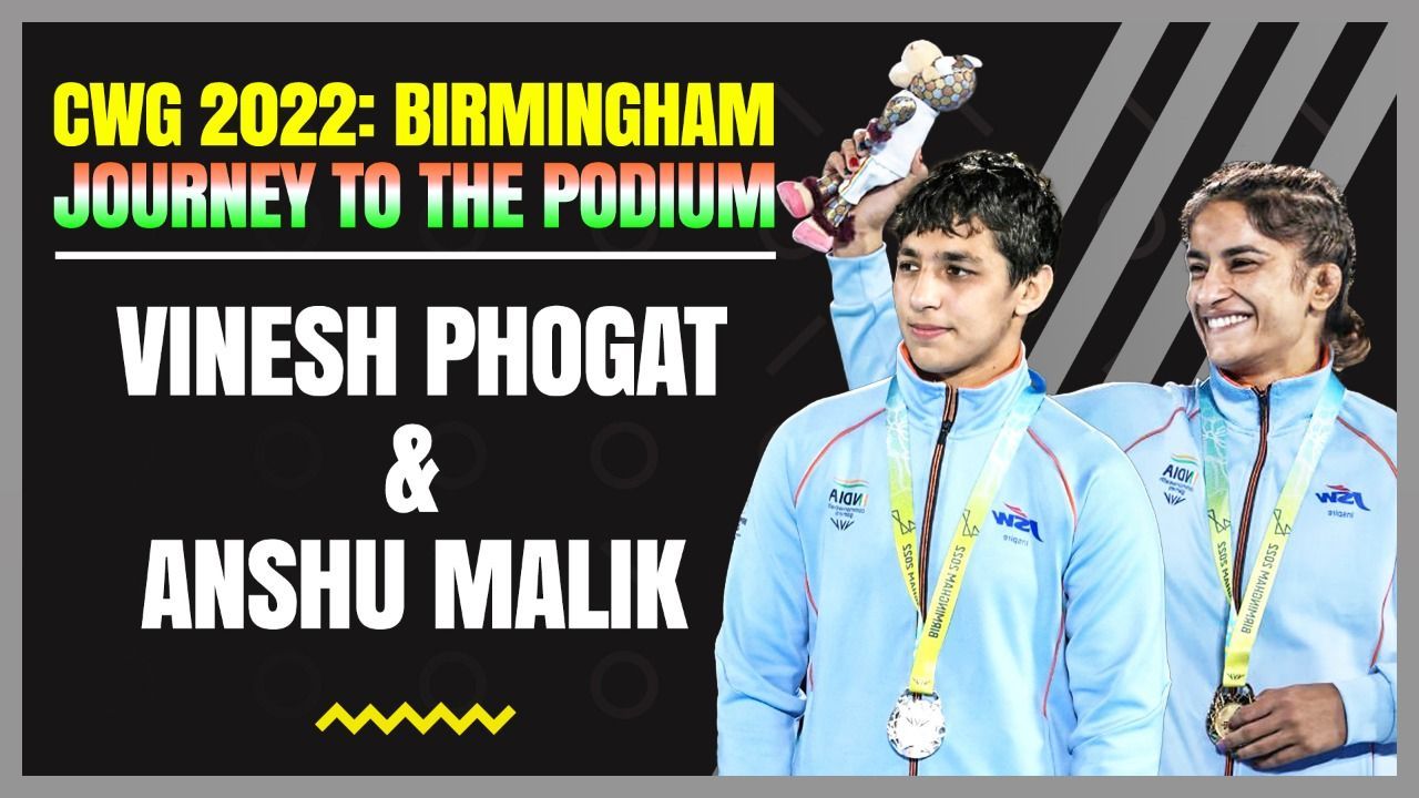 CWG 2022 Maari chhoriya chhoro se kam hai ke ft. Vinesh Phogat & Anshu
