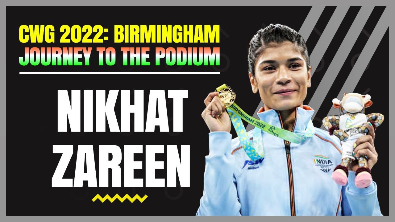 CWG 2022 Nikhat Zareen's Golden Gloves 🥇🥊 Boxing Journey To The Podium