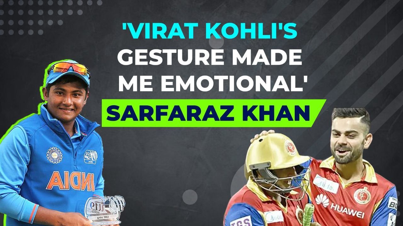 Sarfaraz Khan recalls his RCB days & memories of growing up at Azad Maidan