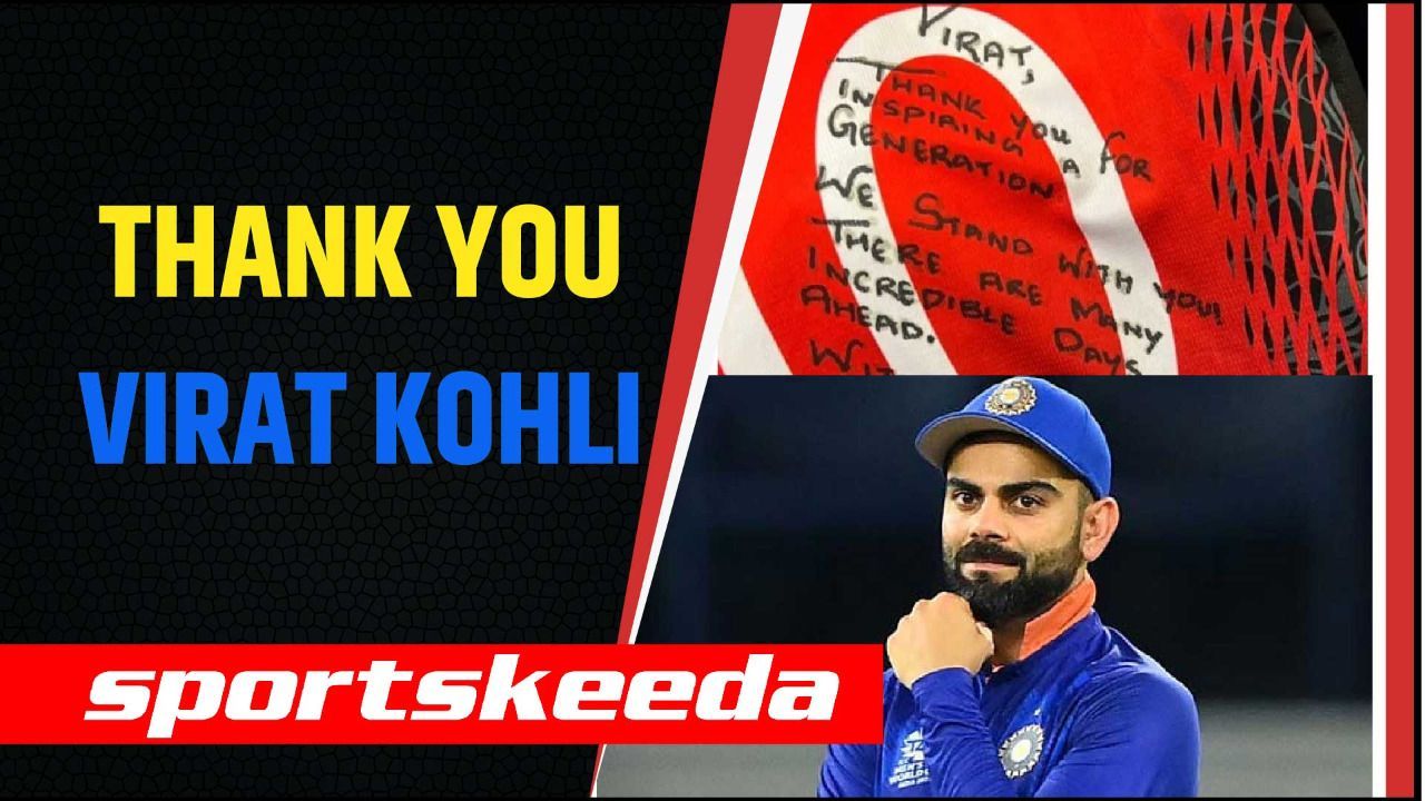 Kohli के खेल की मुरीद हुई Hong Kong Team...इस तरह से कहा Thank you