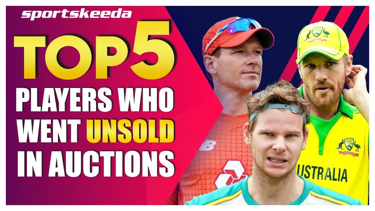 Top 5 cricketers who went unsold in Auctions | Temba Bavuma | Aaron Finch | Steve Smith | Eoin Morgan