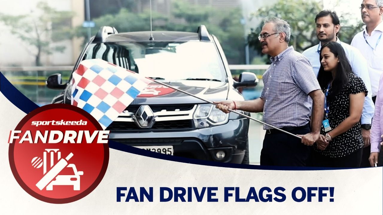The FanDrive flags Off! | HDFC Life Presents Sportskeeda FanDrive