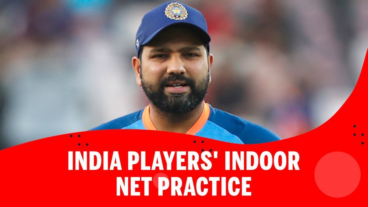 T20 WC 2022: India Players practice Indoors in Adelaide