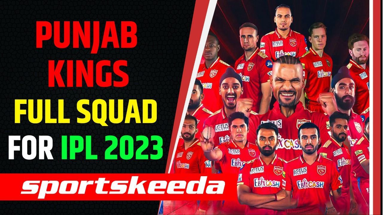 Punjab Kings Squad For IPL 2023 | Full Squad For PBKS | PBKS Player ...