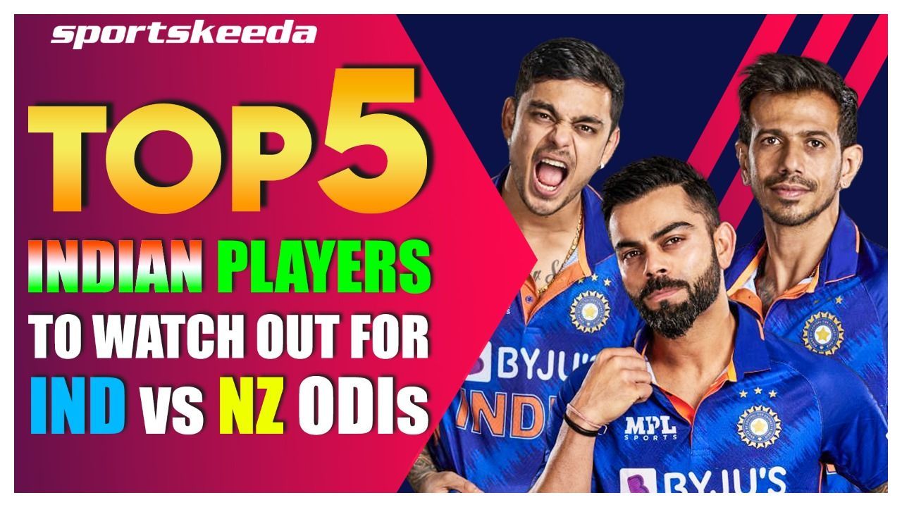 IND vs NZ: Top 5 Indian Players to watch out for in the ODI series | Virat Kohli | Chahal