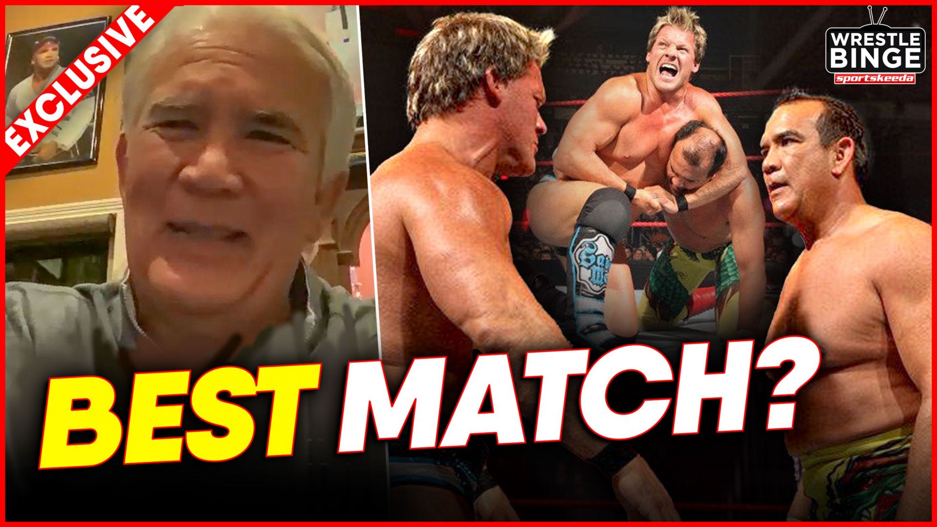 EXCLUSIVE! Ricky Steamboat Asked Chris Jericho What WWE Fans Were Chanting During Their Match