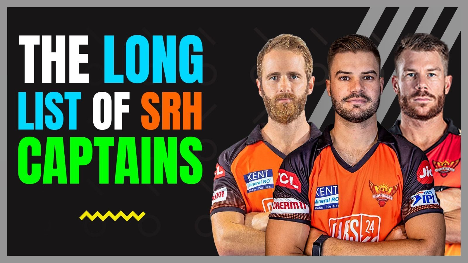 How many players have captained SRH in IPL History? | Sunrisers Hyderabad | David Warner | Aiden Markram