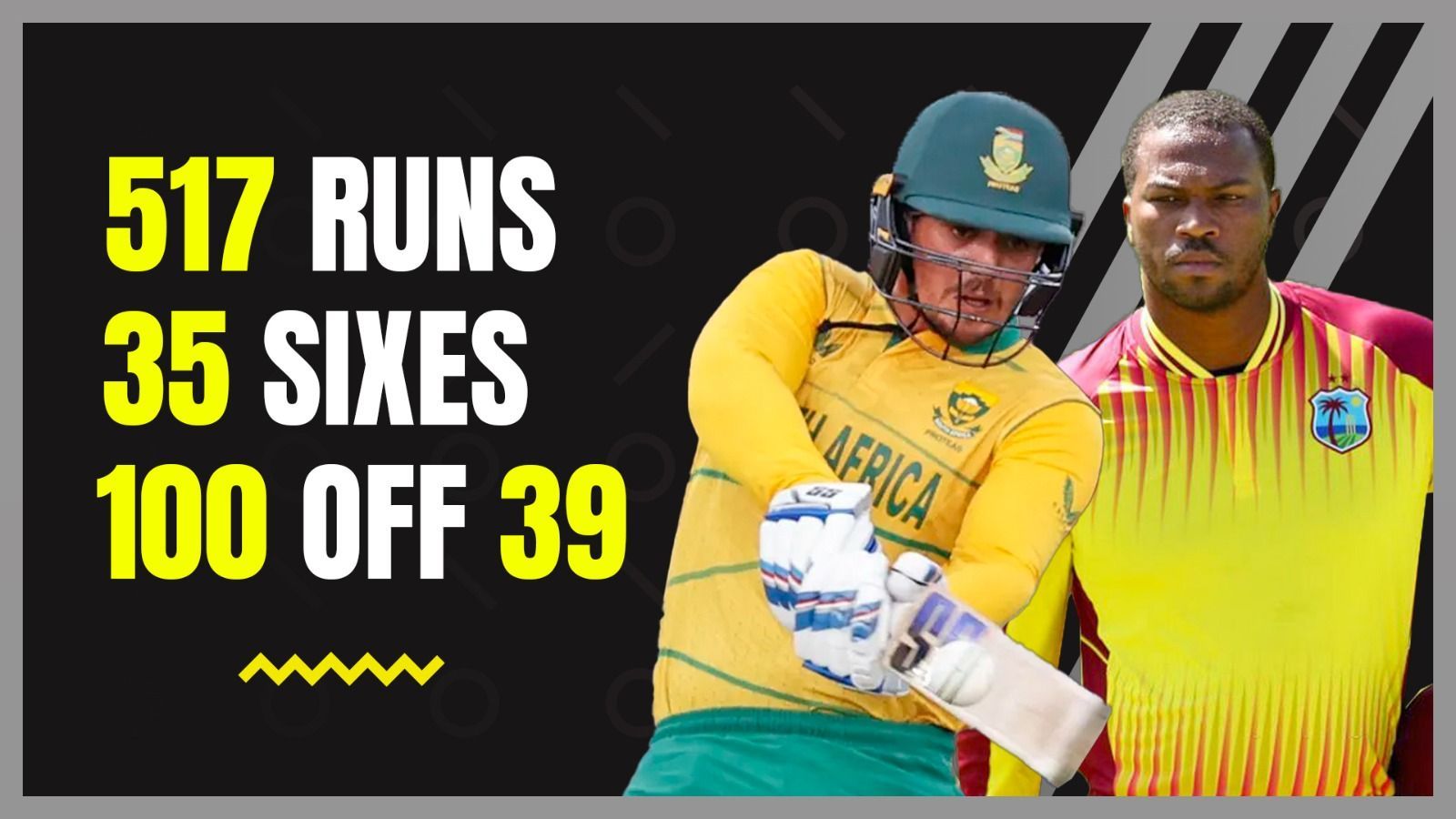 All Batting Records Broken- A T20 Run-chase like no other | South Africa vs West Indies | Quinton de Kock
