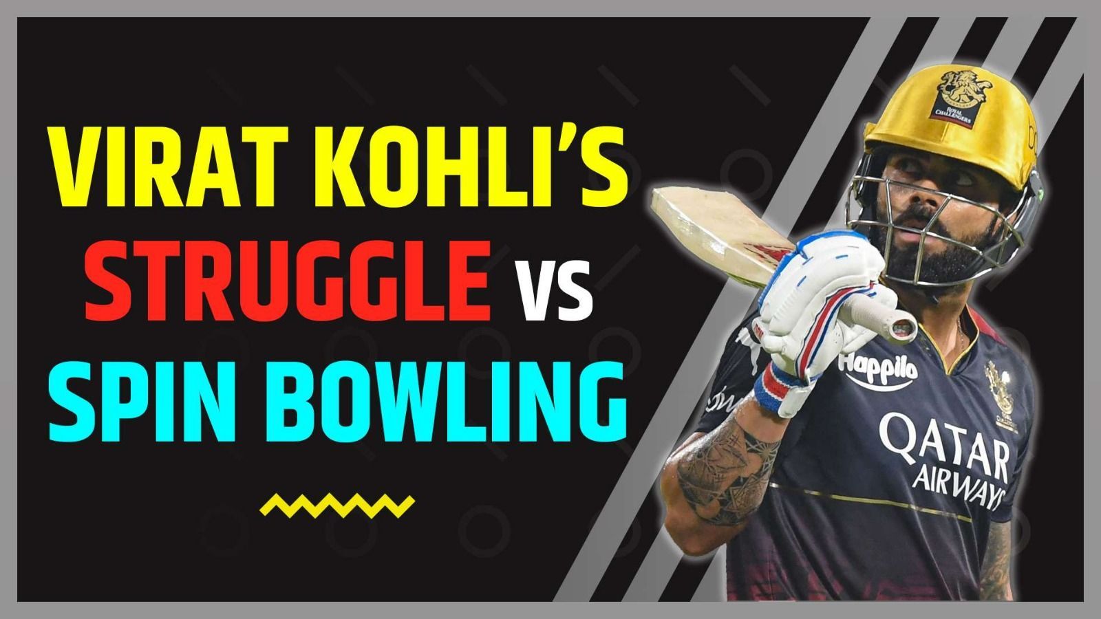 Is Virat Kohli’s Strike Rate vs Spin Bowling a concern for RCB? | IPL 2023