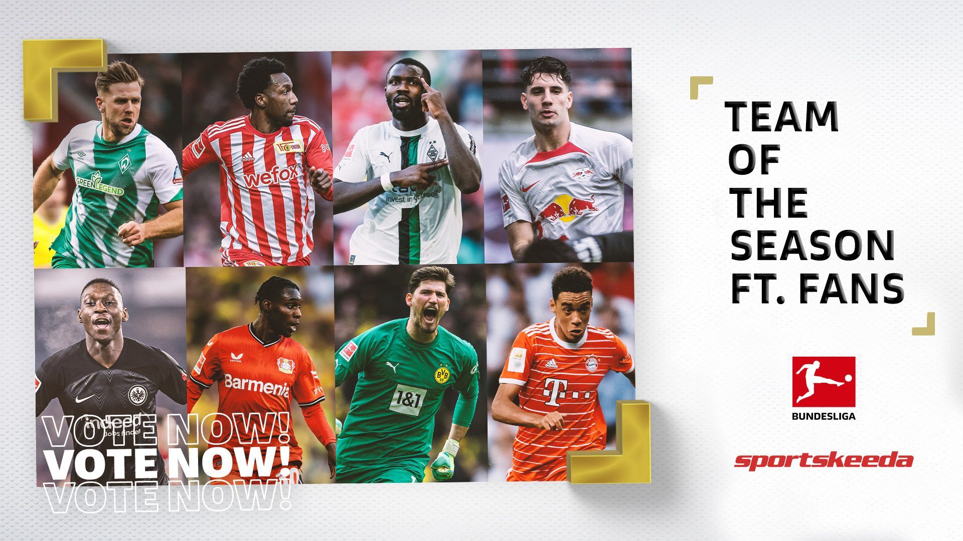 Bundesliga Team Of The Season FT. Fans