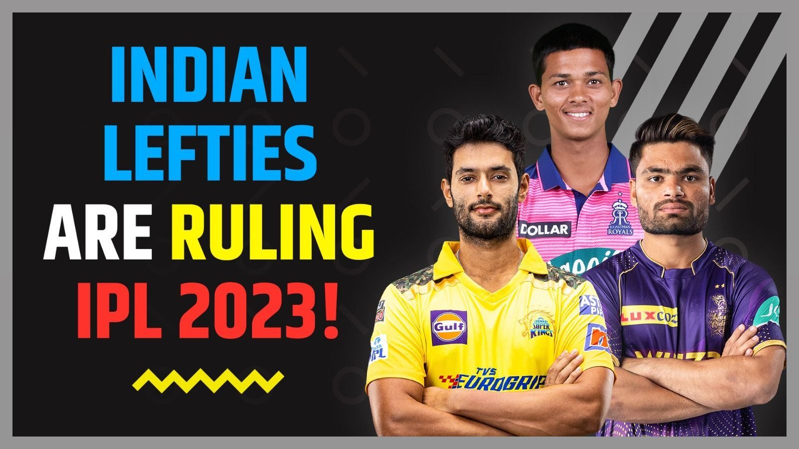IPL 2023: The Dominance of Indian Left-Hand Batters | Rinku Singh | Yashasvi Jaiswal | Shivam Dube