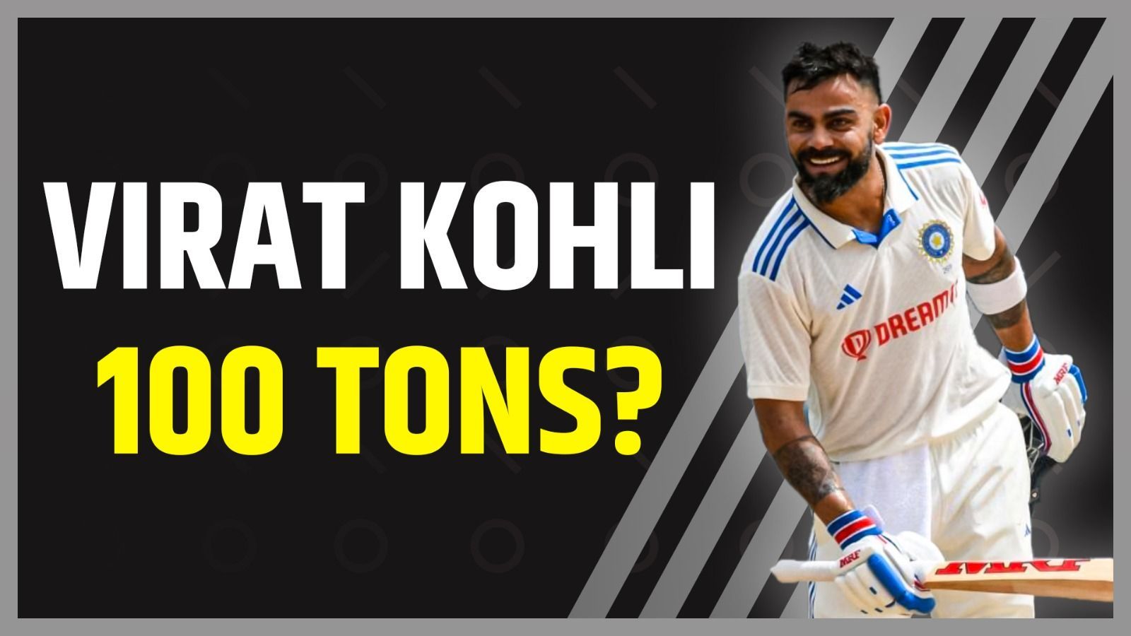 Can Virat Kohli break the 100 Centuries record of Sachin Tendulkar? | WI vs IND