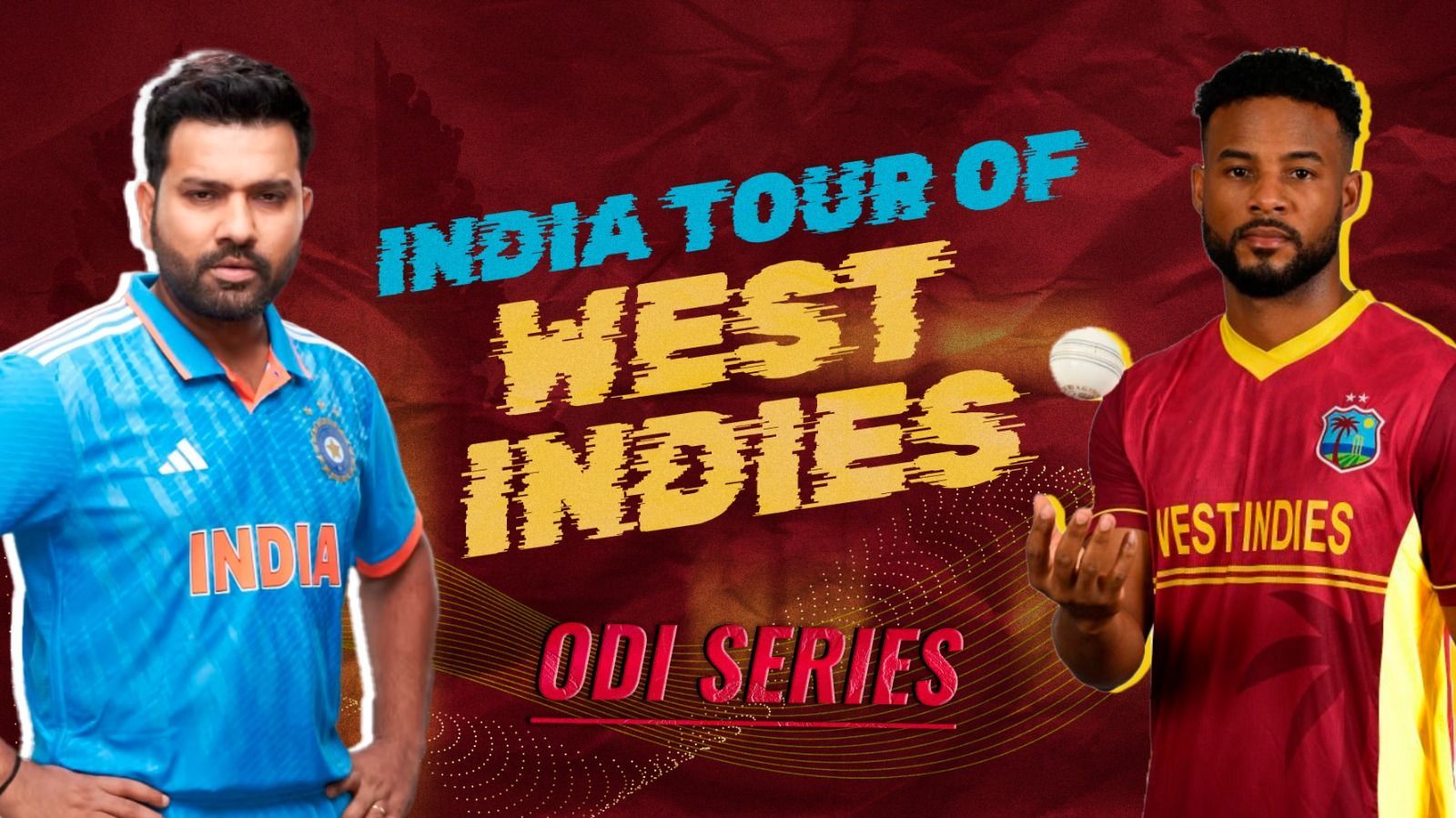 India tour of West Indies : Ind vs WI 3 ODIs Match Promo