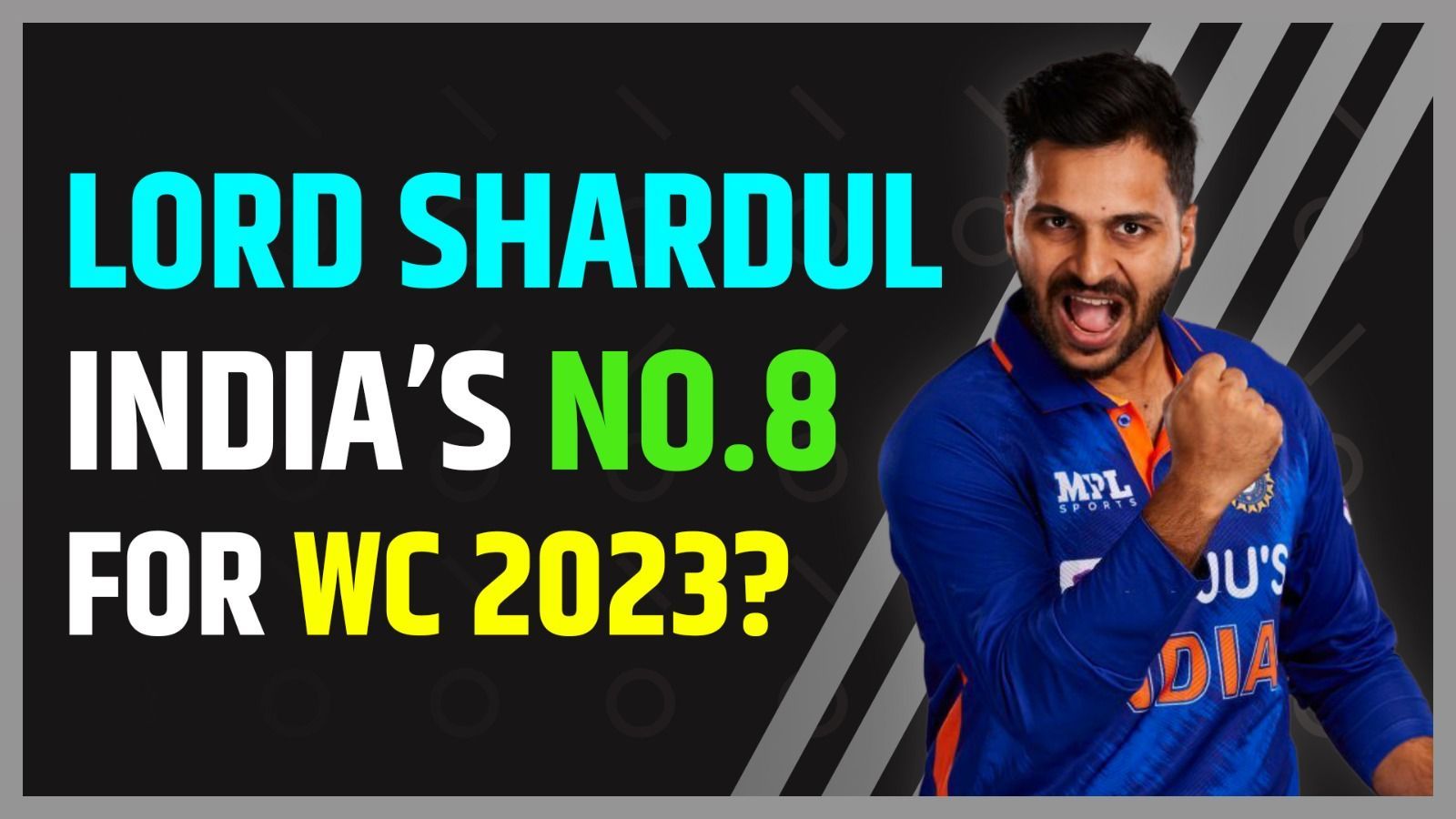 Shardul Thakur for World Cup 2023. Yes or No? | IND vs WI | World Cup 2023 | Hardik Pandya