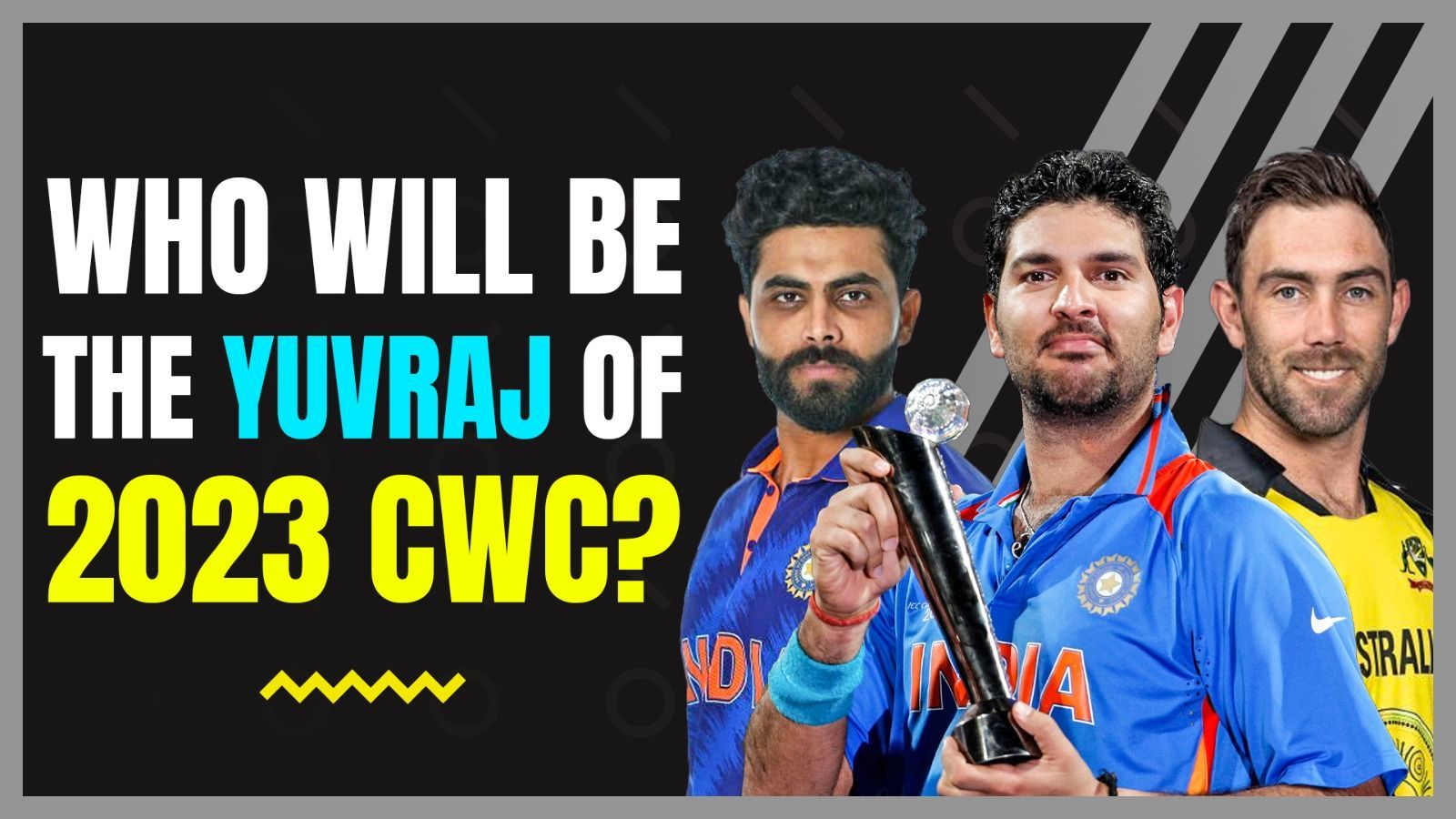 WC 2023: 5 Spin Bowling All-rounders to watch out for | Yuvraj | Jadeja | Maxwell