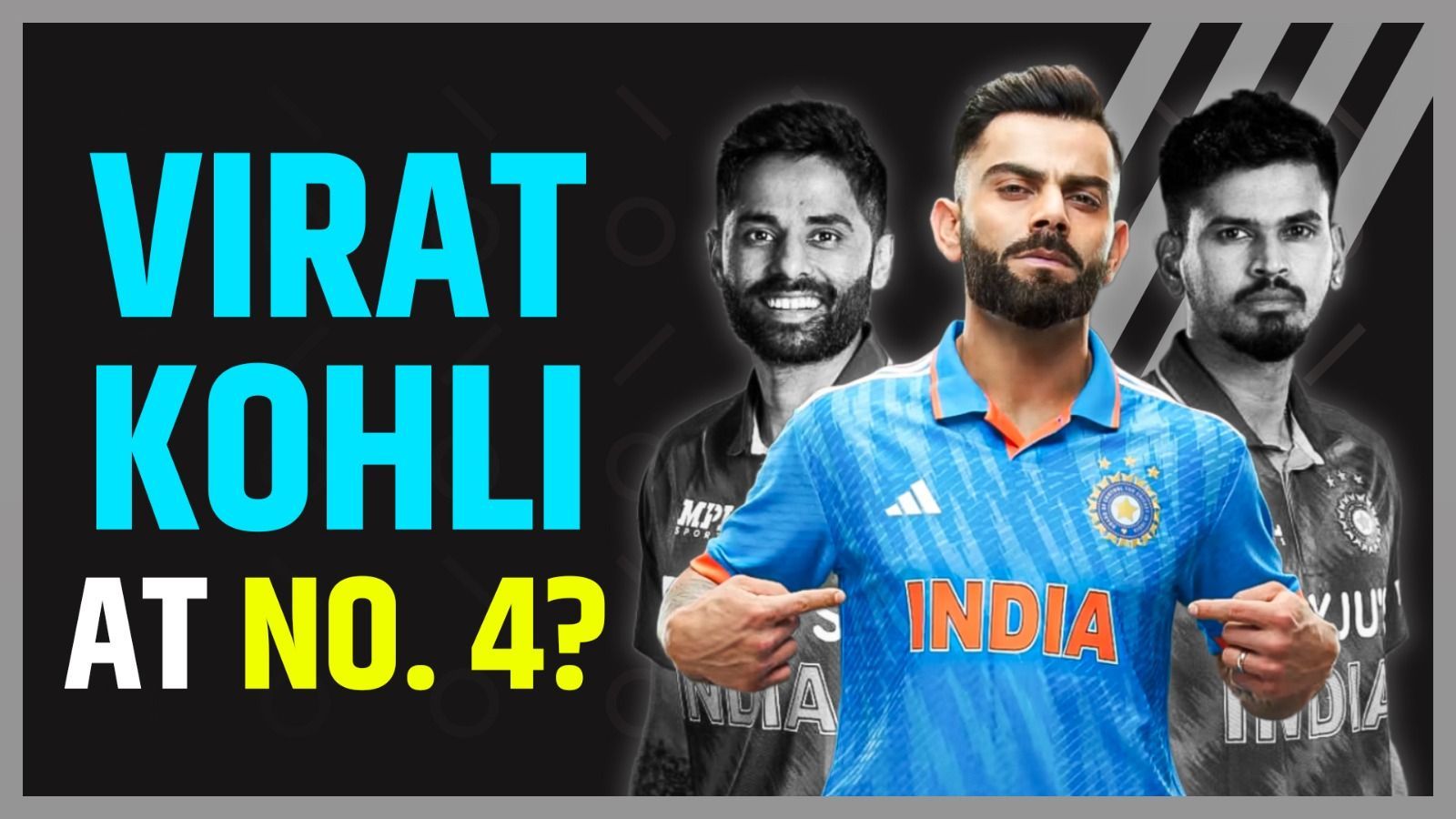 Should Virat Kohli bat at No.4 in the Asia Cup? | Iyer | Suryakumar | KL Rahul | WC 2023