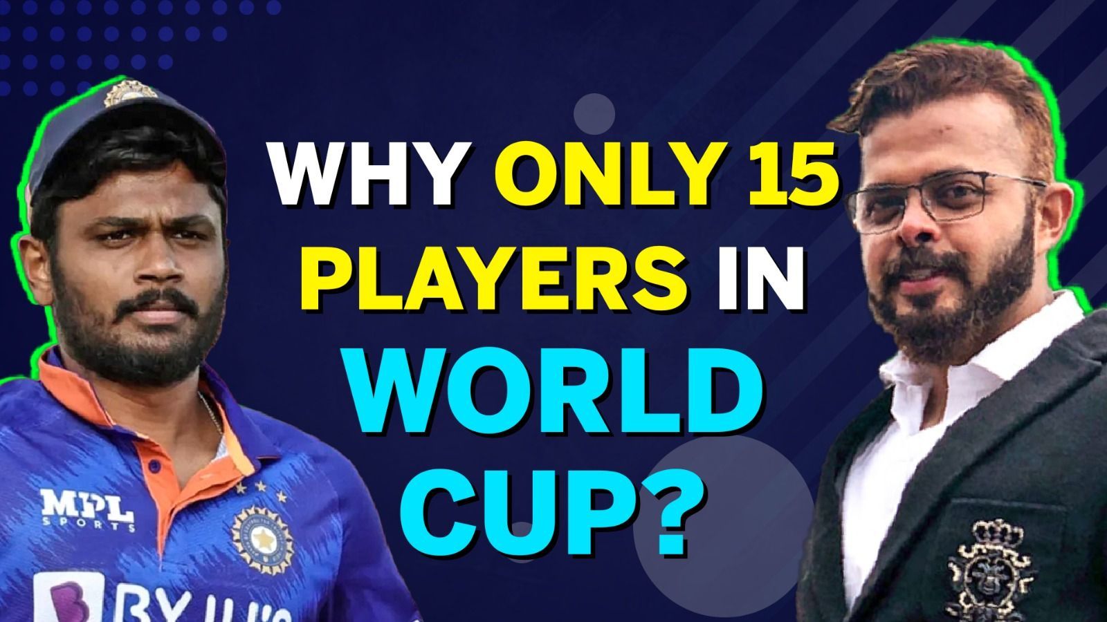 Should ICC allow larger squads? Sreesanth Answers | WC 2023 | Asia Cup 2023 | Samson | Chahal