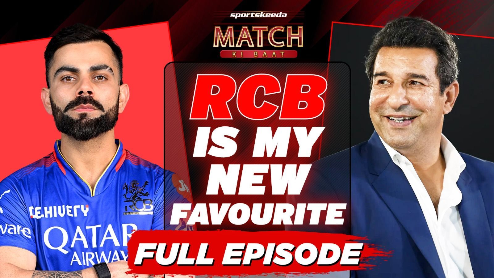 Wasim Akram on RCB & Virat Kohli, IND VS PAK T20 World Cup & England players left IPL