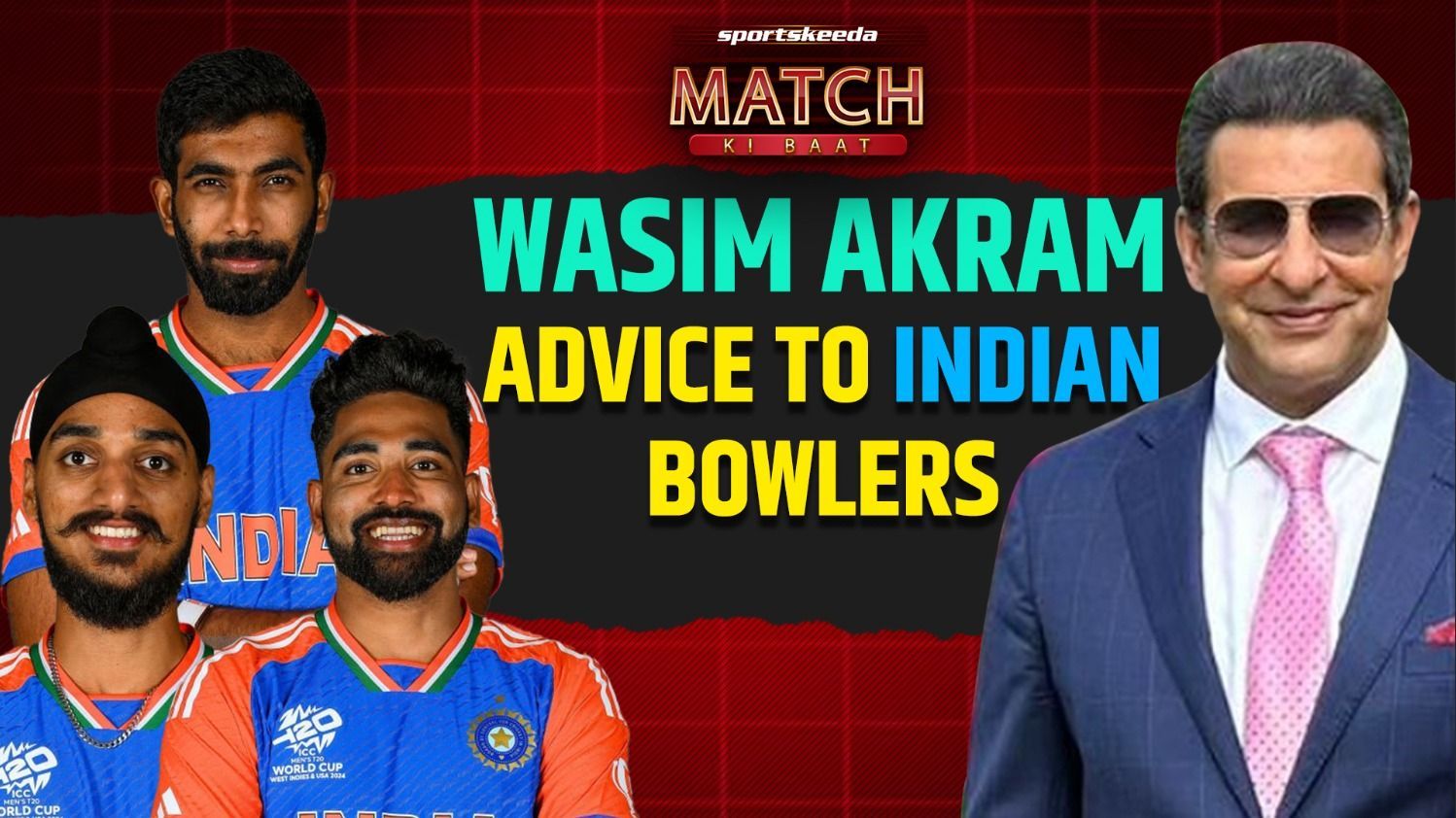 "Bowl like Shaheen Afridi" - Wasim Akram's advice to Indian Team bowler Arshdeep Singh