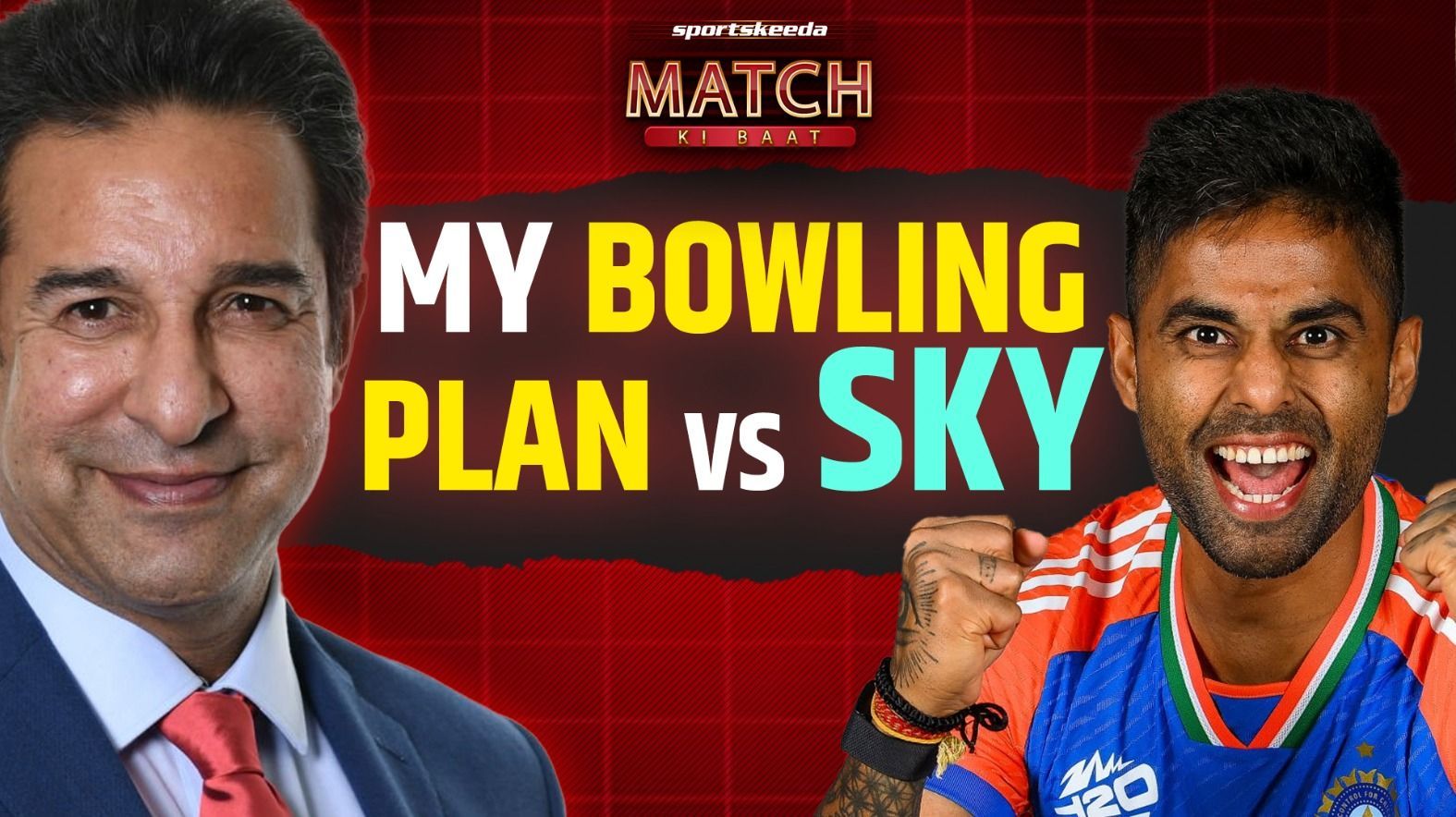 Wasim Akram gave advice on how to bowl against the No. 1 T20 batsman Suryakumar Yadav