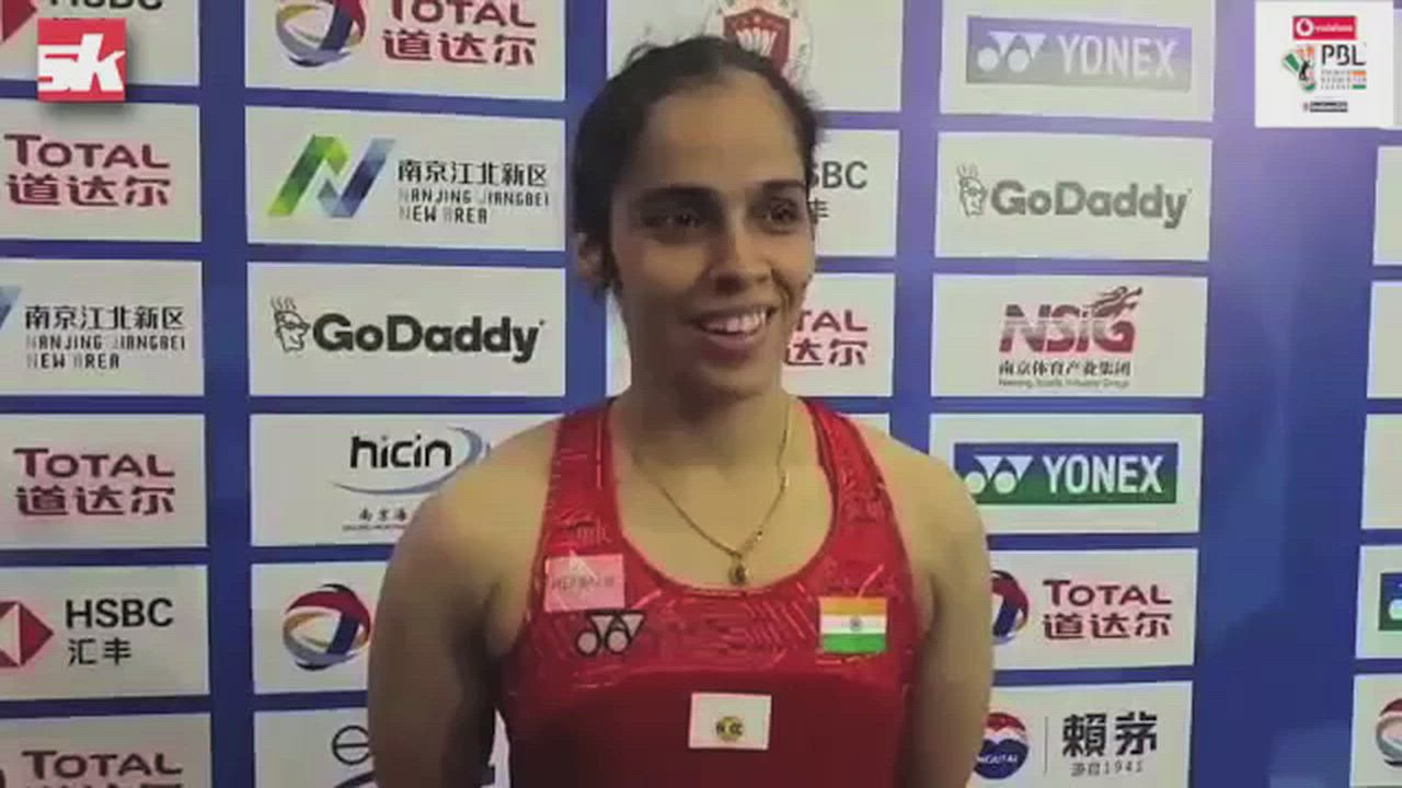 Saina Nehwal After Her Win Against Thailand's Ratchanok Intanon