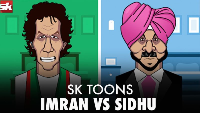 SK Toons: Imran Khan vs Navjot Singh Sidhu