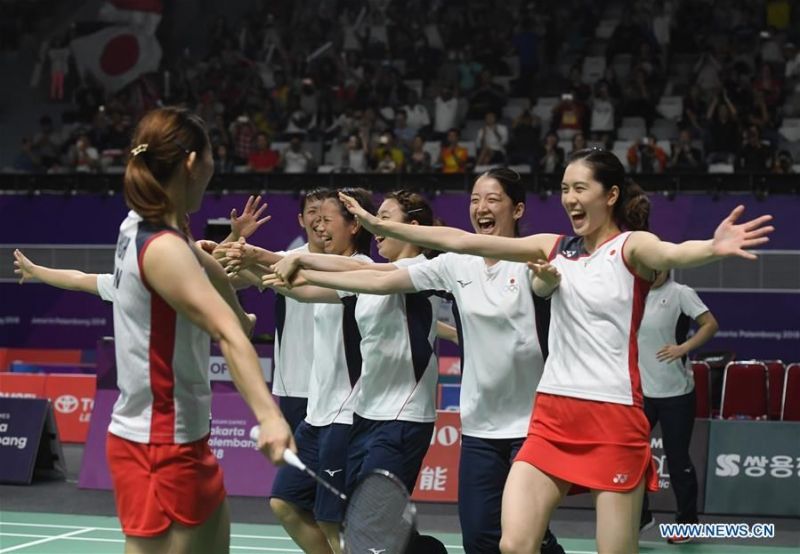 Japan vs China Women's Team Badminton Final