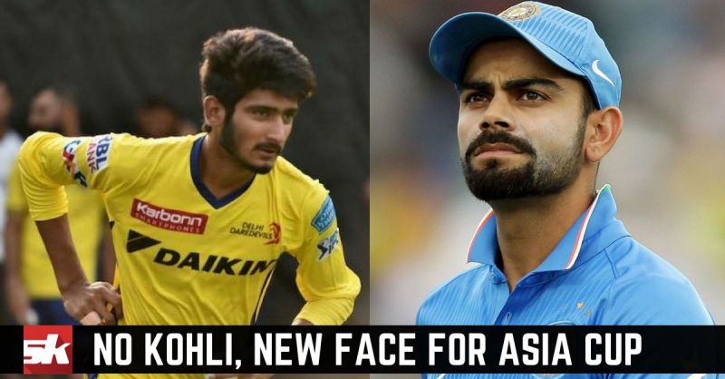 Watch: No Kohli, New Face For Asia Cup
