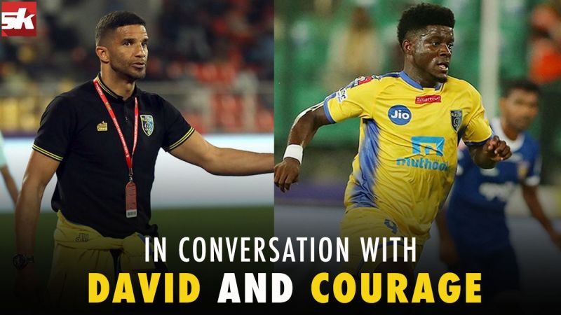 In Conversation With Kerala Blasters FC Coach David James And Midfielder Courage Pekuson