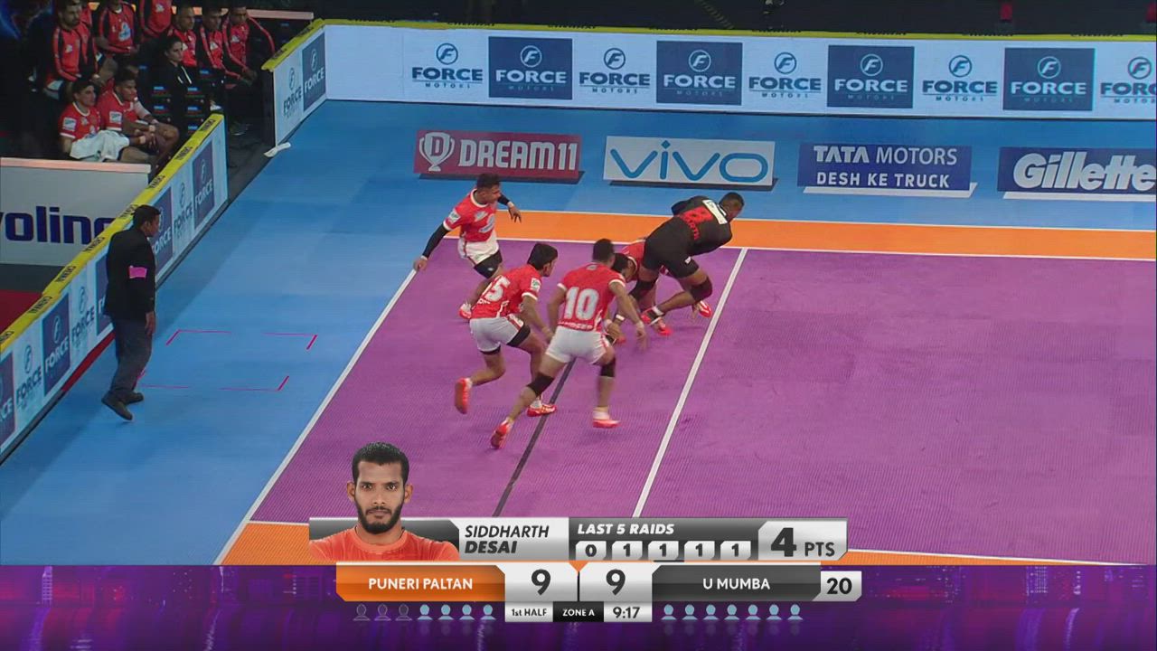 PKL Season 6, Video Highlights: U Mumba Vs Puneri Paltan, 7th October 2018