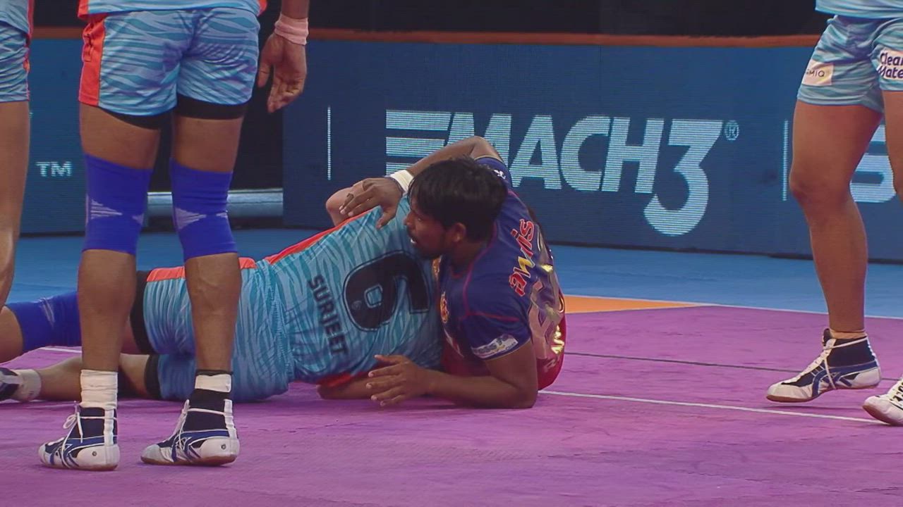प्रो कबड्डी 2018, मैच हाइलाइट्स, 21 अक्टूबर: दबंग दिल्ली ने बंगाल वॉरियर्स को 39-30 से हराया